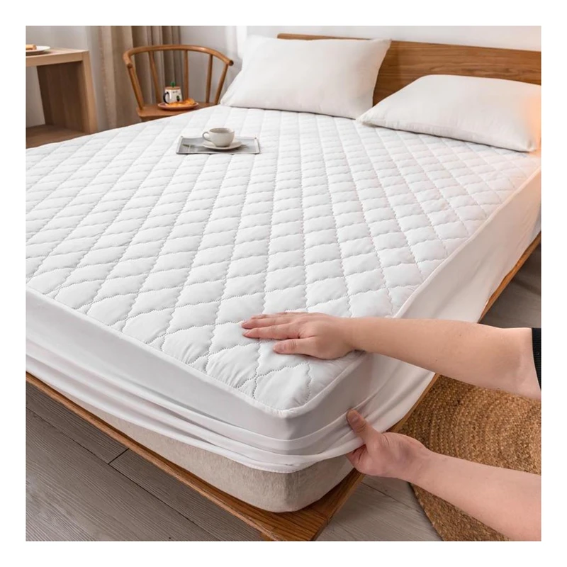 Wholesale Water proof Breathable Soft bed fitted sheet Protector Quilted Waterproof Mattress Cover