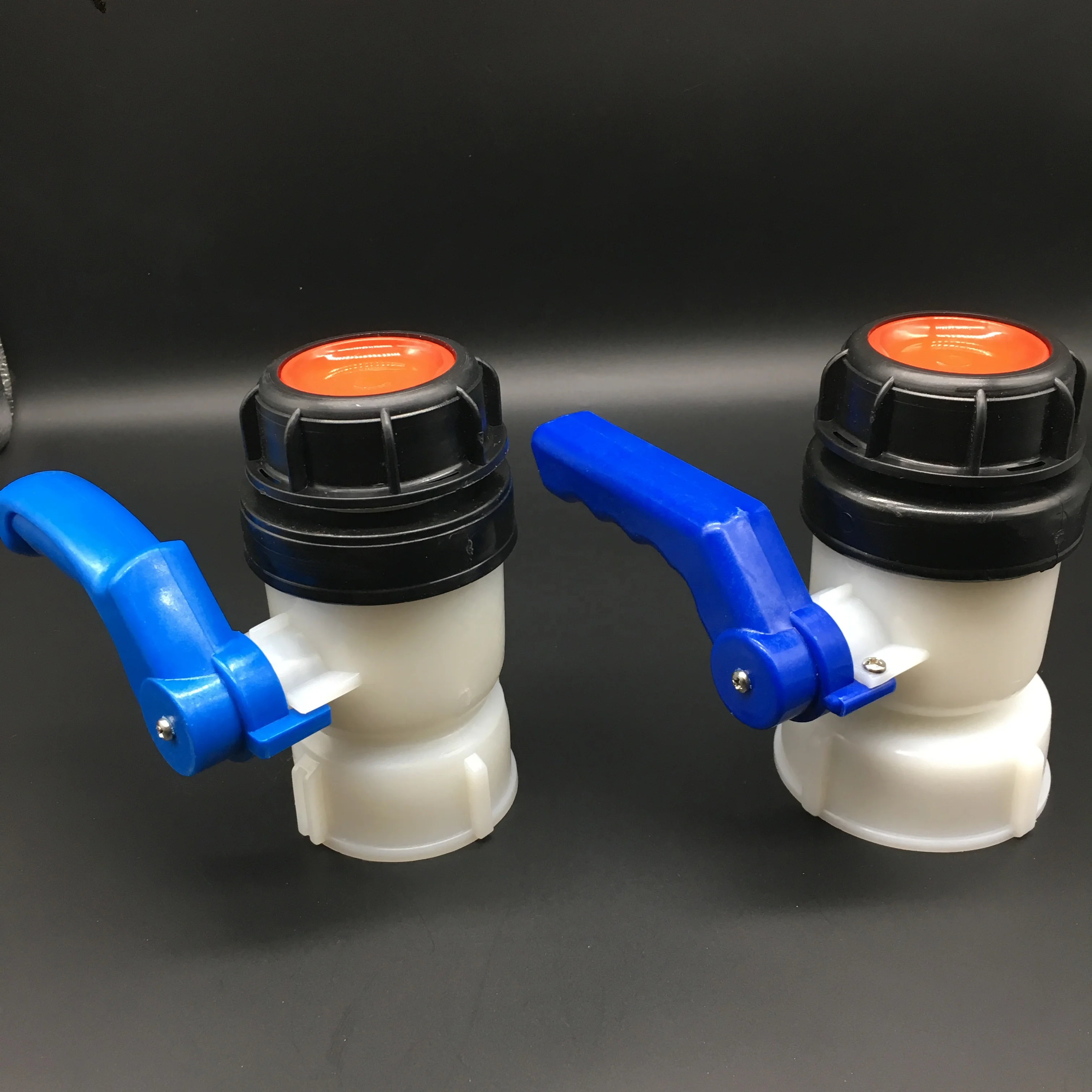 hot sale factory supplier  62mm/75mm plastic ball valve for IBC tank IBC container