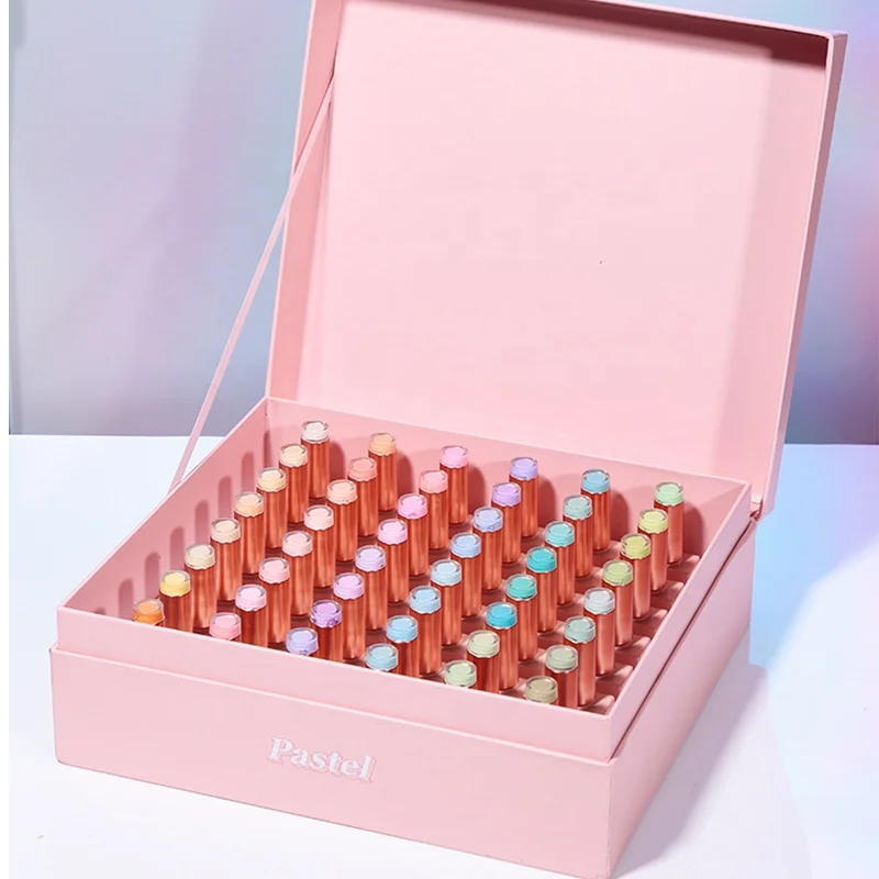 Private Label 15ml Soak Off Nail Gel Polish 48 Color Macarone 0.5oz UV Semi Permanent UV LED Base Top Coat Gel Nail Polish Set