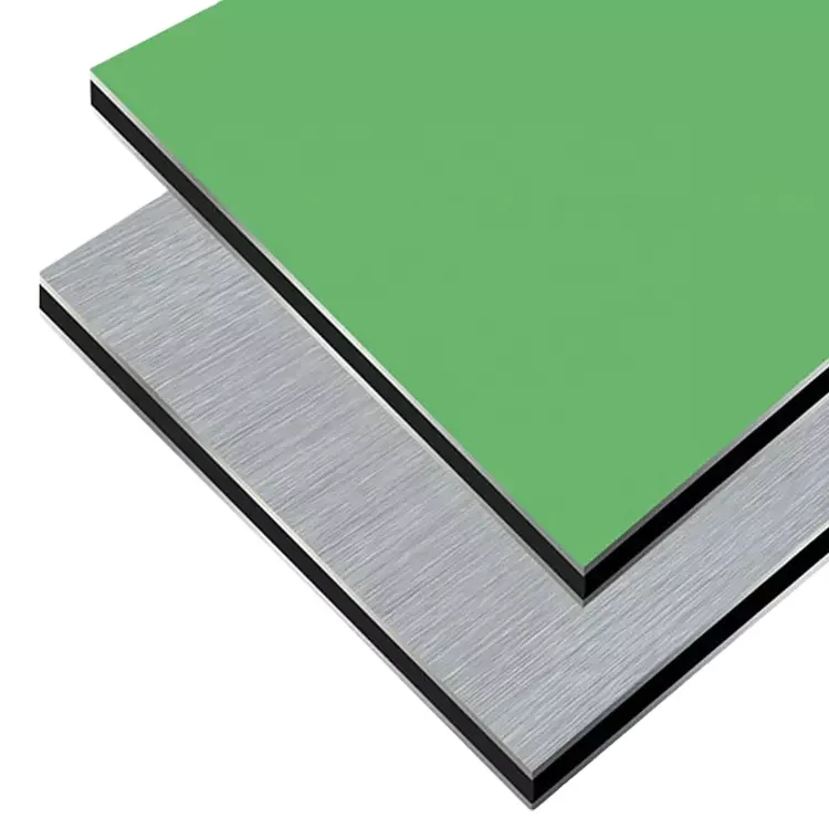 Building Boards Brushed Facade Panels for Buildings Exterior Alucobond Aluminum Composite Panel for Exterior Facades