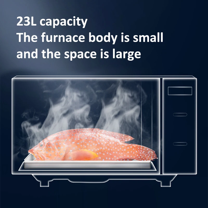 23L Microwave Capacity Flat Heating Household Intelligent Frequency Conversion Multifunctional Microwave Oven