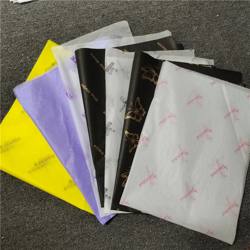  Индивидуальная Экологически чистая цветная салфетка упаковочная бумага для одежды коробки обуви