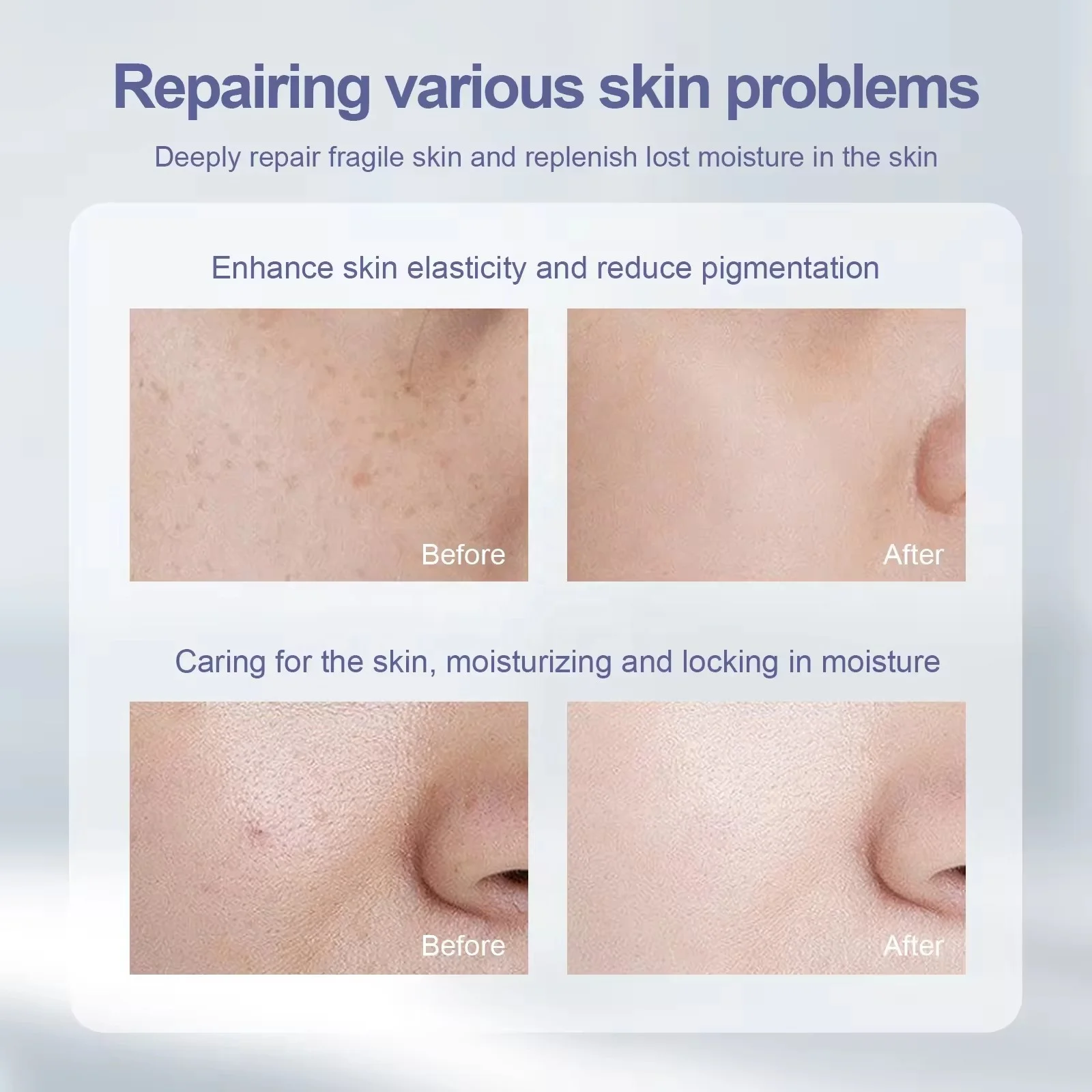 Beauty Products Face Serum 6 Peptide Skin Strengthening Essence Improve Dullness Korean Skin Care Serum