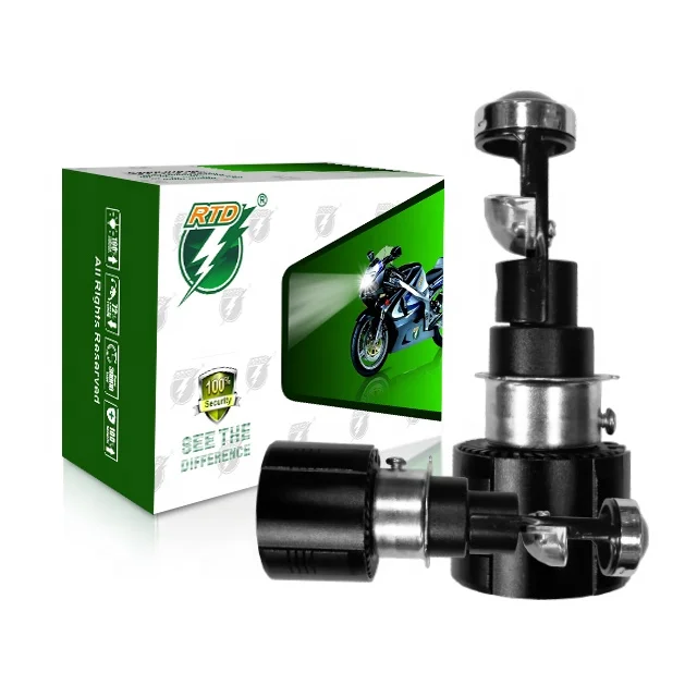 RTD M8 наклонная фара для мотоцикла AC DC 30 Вт с вентилятором небольшой объем H4 BA20D H6