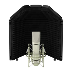 GPUB New Design On Sale Acoustic Foam Windshield Isolation Microphone Shield for Music Studio Room