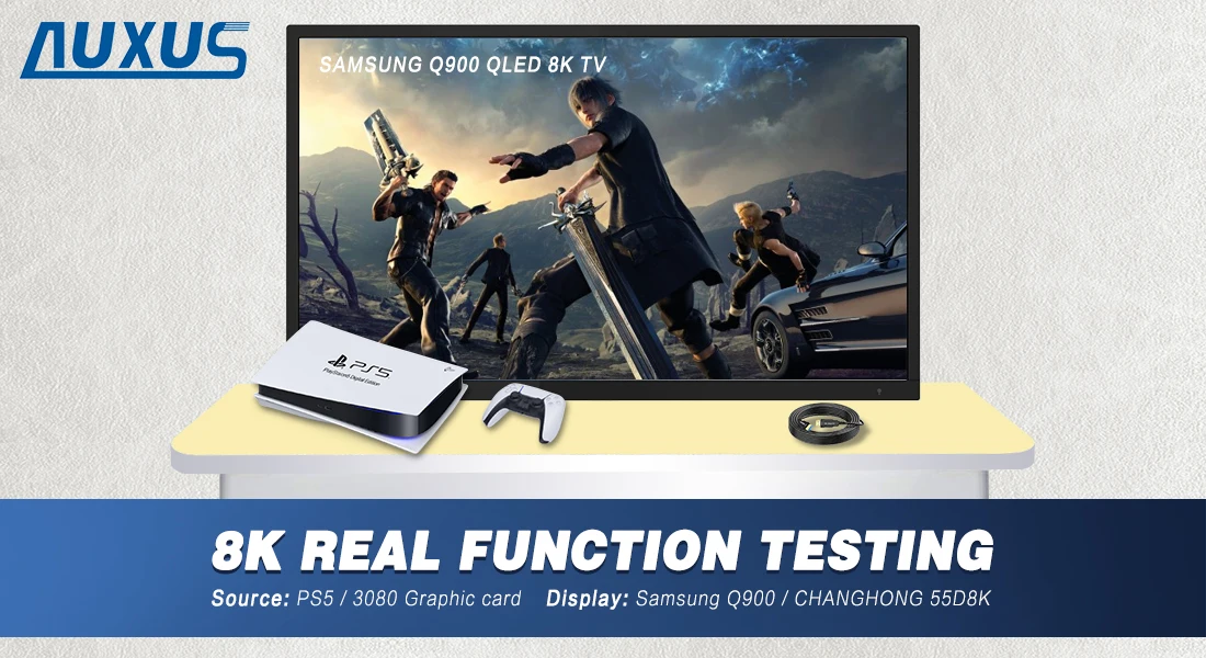  Высокоскоростной кабель HDMI-HDMI сертификация YUV444 3D 8K @ 60 Гц 4K 120 48 Гбит/с золотой HDMI-кабель для