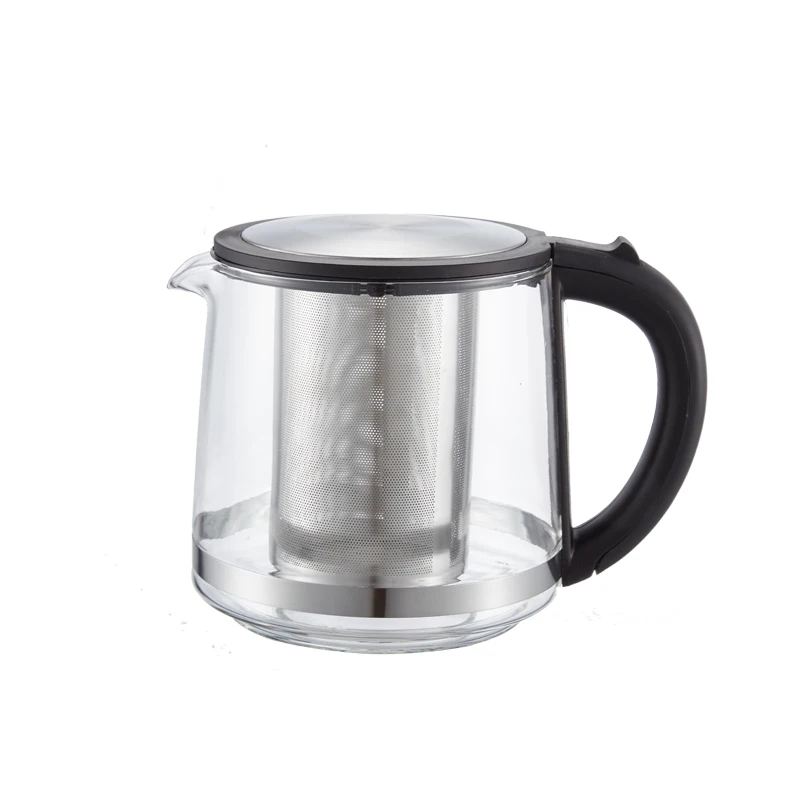 CKD Glass Teapot With Removable Filter Tea Maker 1.0L Milk Coffee Water Tea pot
