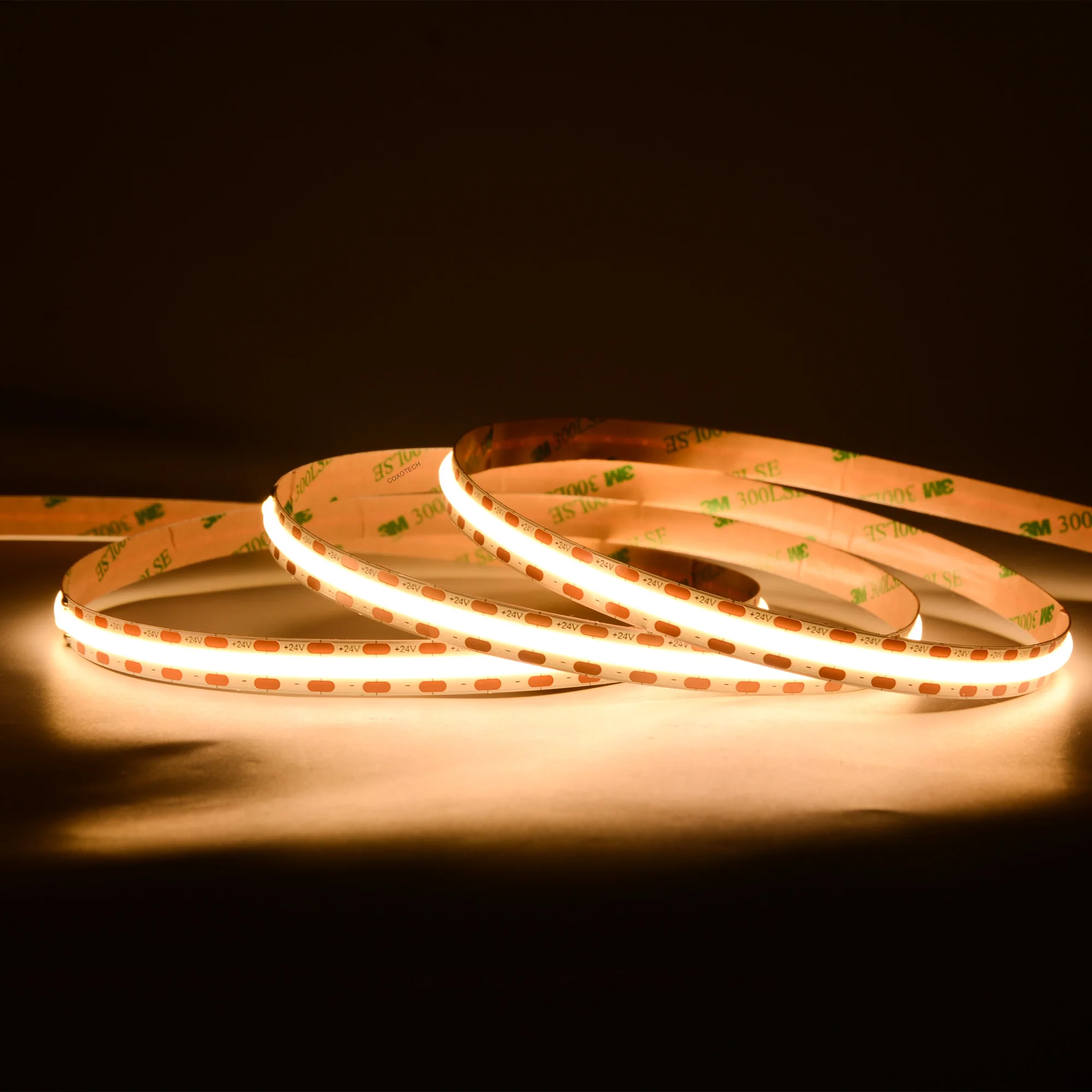 AL5000 600leds 15m Ultra long mini cut COB led strip light COXO