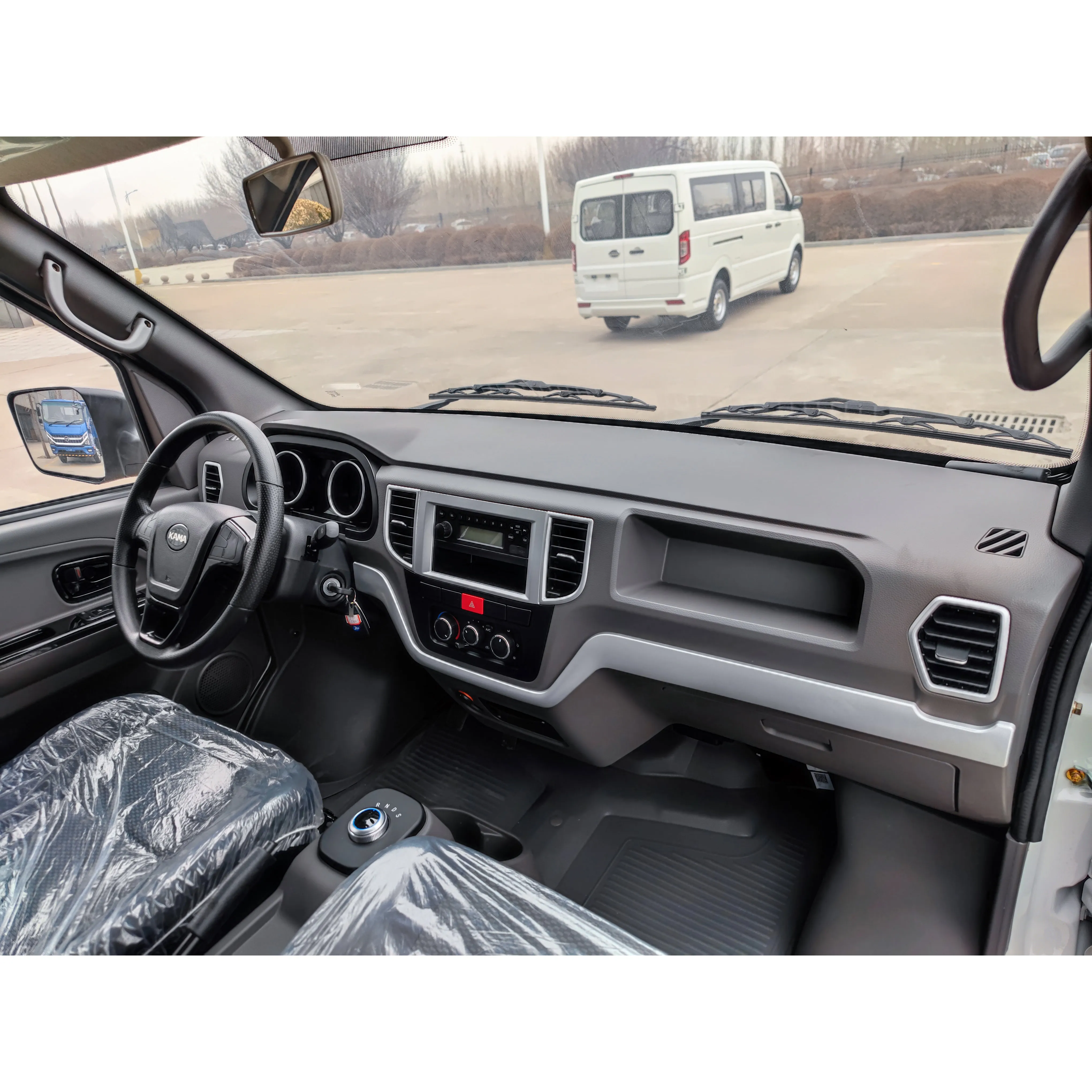 SUMEC KAMA новая модель Электрический пассажирский мини-автобус закрытый грузовой фургон