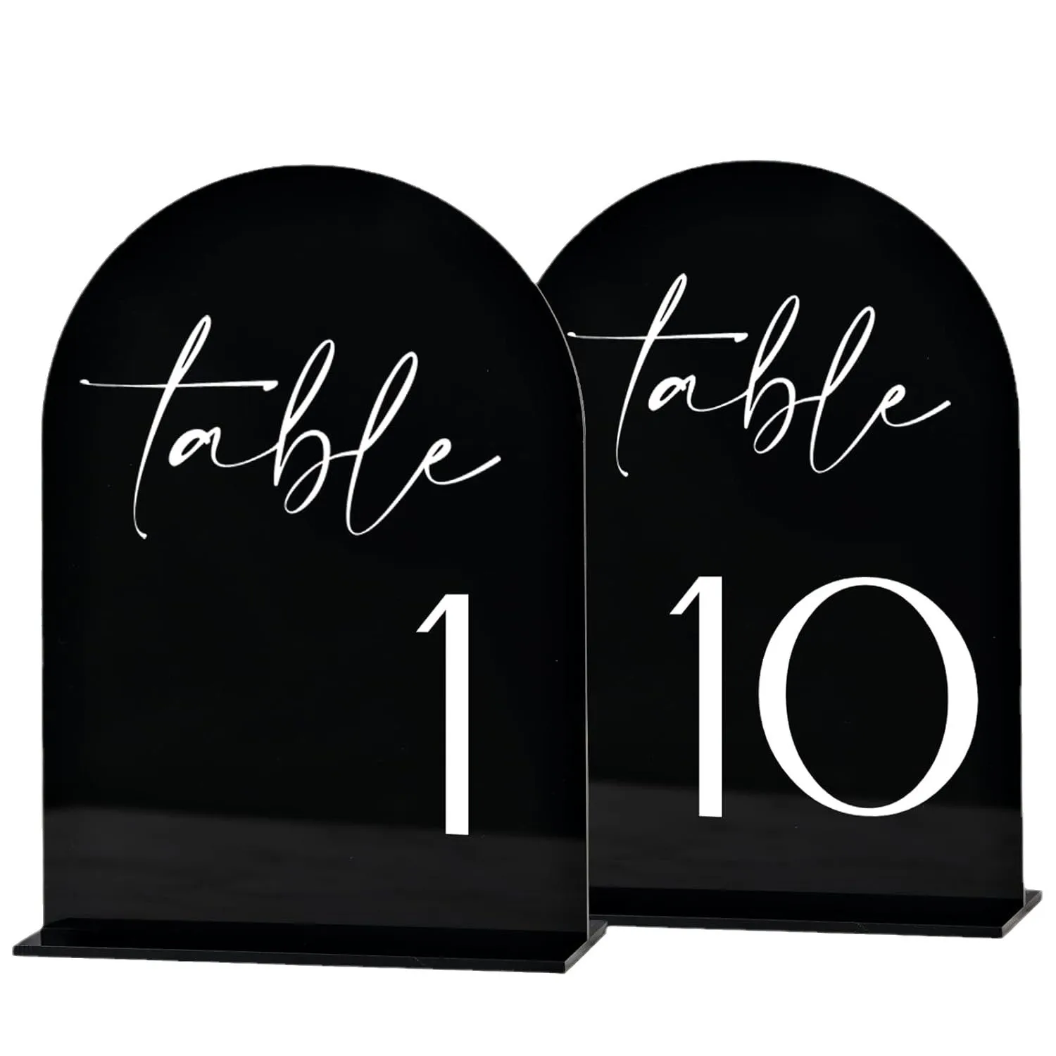 Wedding Decoration Acrylic Seating Place Cards and Table Number Plate Party Wedding Signs Gold Mirror Acrylic Sheet