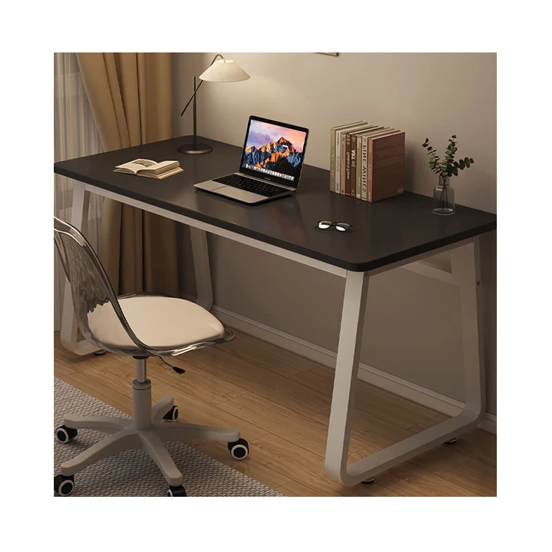 China Supplier Home Office Wood And Metal Computer Desk Computer Table Home Office Desk