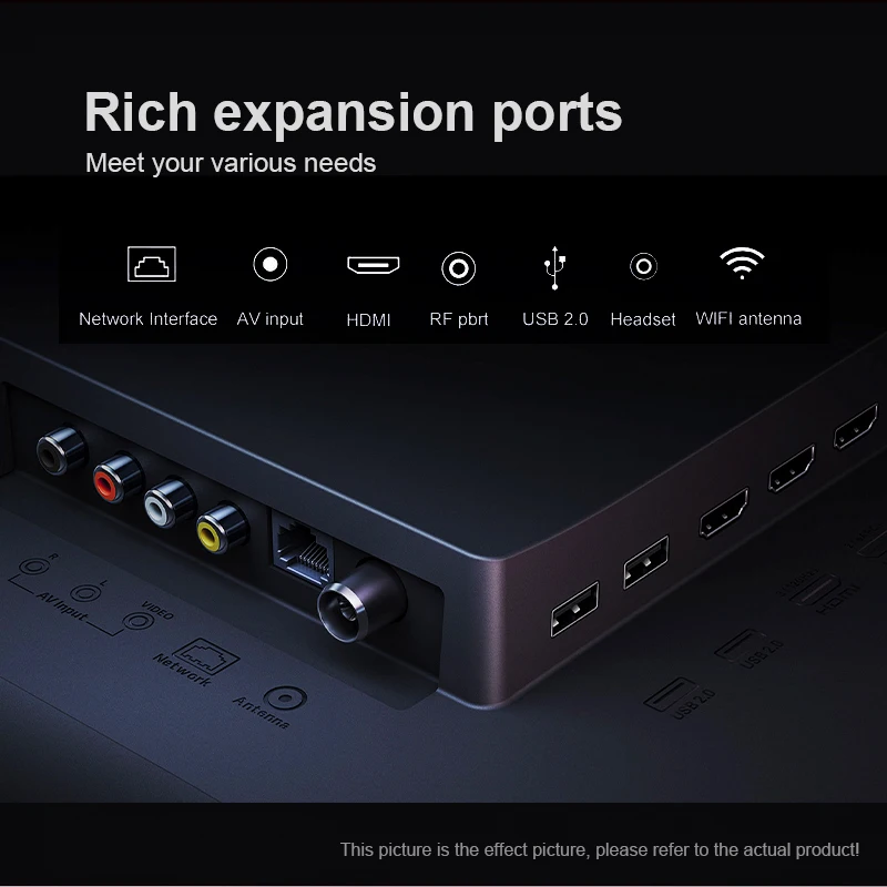 WEIER TV 43 Inch  LED UHD Android Smart TV television