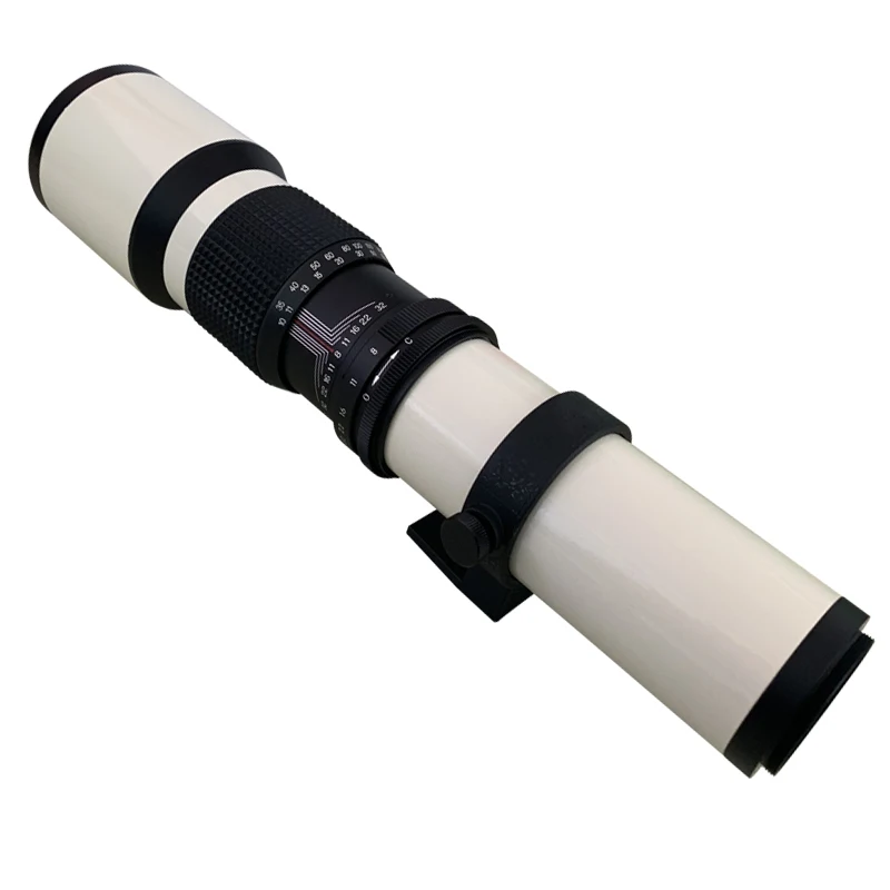 Kapkur new design 500mm f/8 preset camera lens for Canon EF mount  for Ni-kon mount