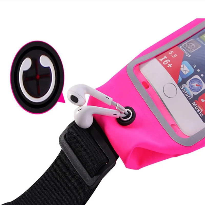 
Factory Price Hot-sale Outdoor sports running belt bag touch screen anti-theft waterproof invisible sport fitness waist bag 