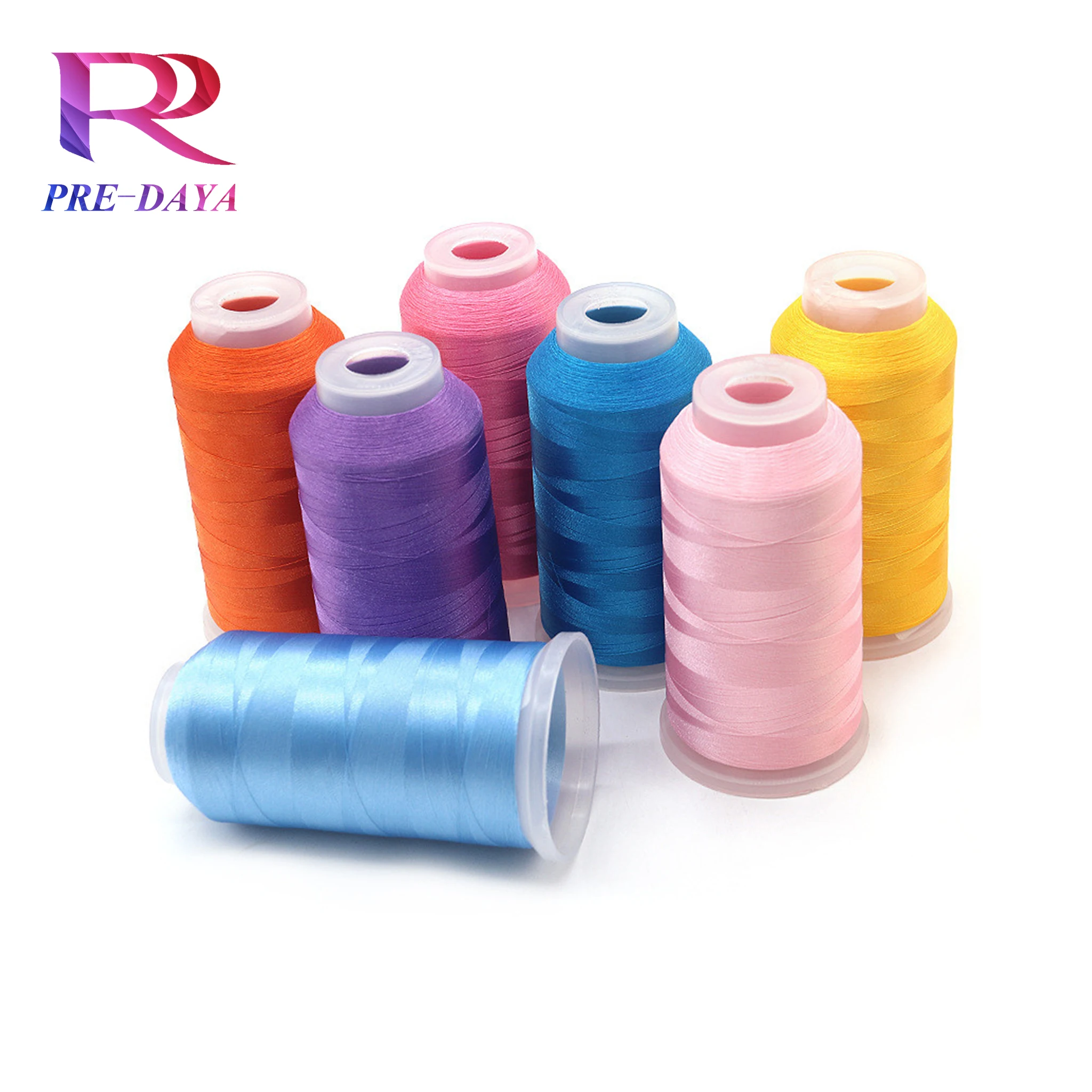 China Supply Polyester 100% Rayon OEM Thread 150D/2 Embroidery Sewing Bag Closing Thread
