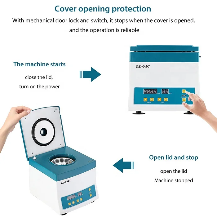 Longtime Micro Centrifuge Machine Platelet Rich Plasma PRP Electric PRF Centrifugal