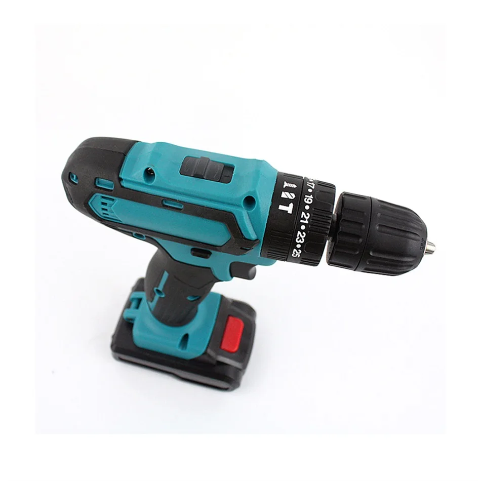 
Handheld Lithium Battery Electric Drill Rechargeable Screwdriver Drilling 
