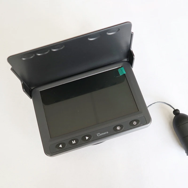 Factory price carp fishing tackle shimmer full color 4.3inch 15m-30m fish detector underwater camera