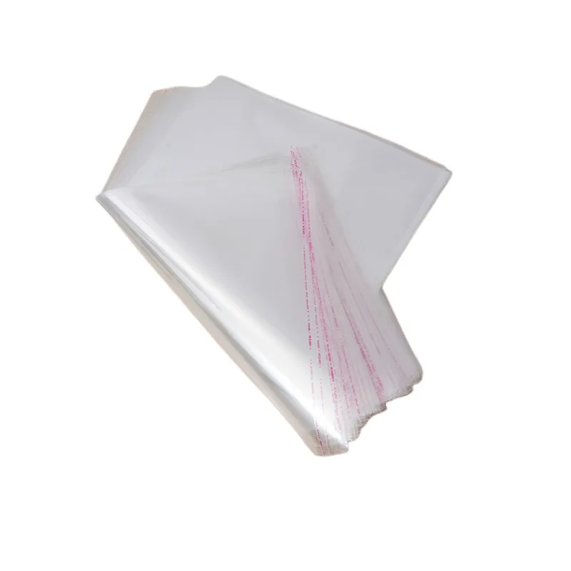 Customized Printed Biodegradable Large Self Adhesive Sealing OPP Clear Cellophane Bag for Clothes