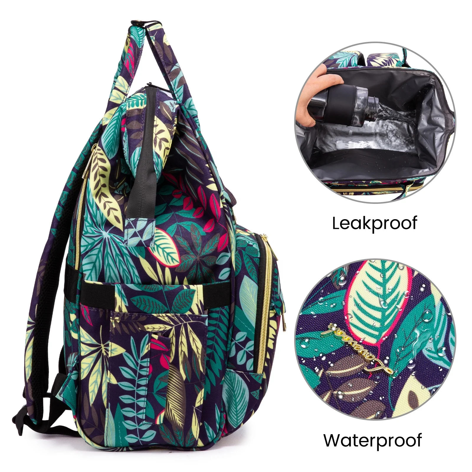 Fashion LOVEVOOK 2023 cooler backpack portable insulated bag for food large 30 cans travel lunch bag picnic women men cooler bag