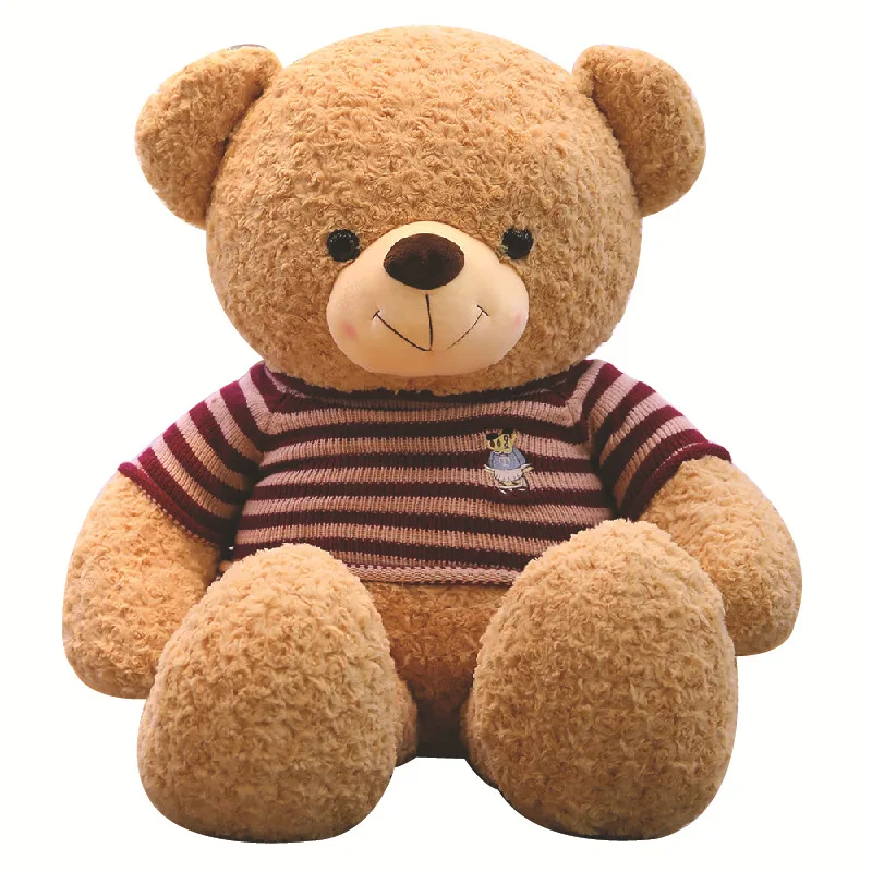 Factory Price 80cm big teddy bear cheap teddy bear stuffed animals plush toys giant teddy bear