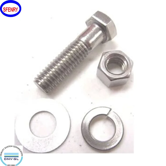  Стандартные крепежи Sfenry ASME B18.2.1 болт и гайка из нержавеющей стали 304 316