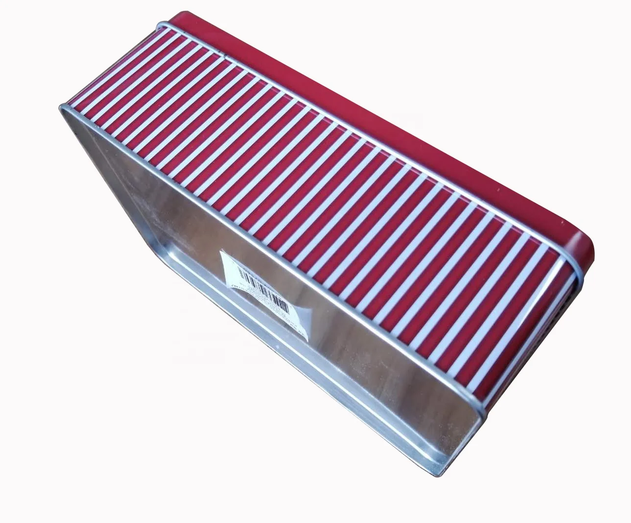 Подарочная упаковка на заказ Рождественская Квадратная Металлическая жестяная коробка для