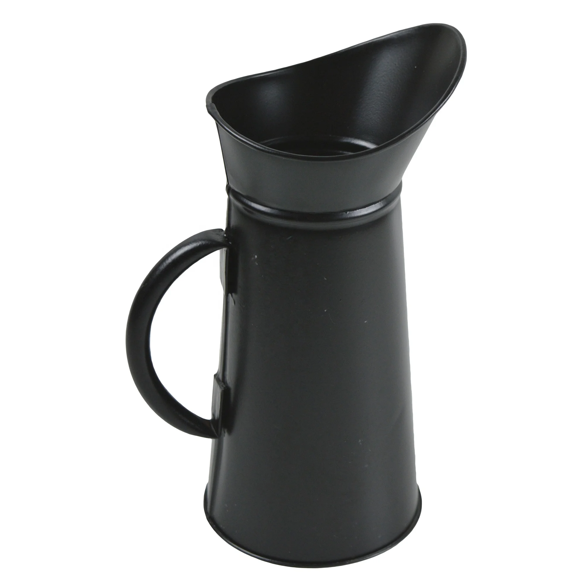 Antique Metal Iron Watering Can Outdoor Decor Green Plant Design Lacquer Finishing Design Water Storage Cans