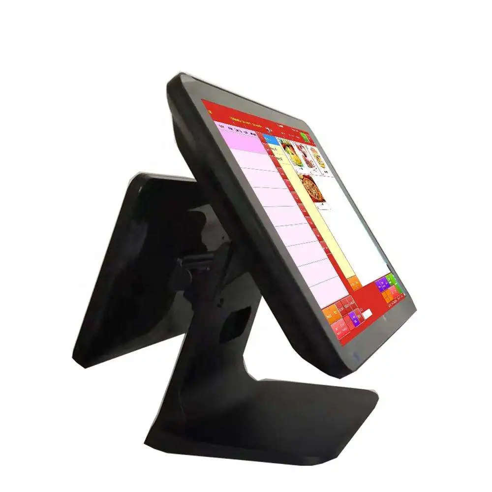 15 inch waterproof pos tft lcd touchscreen monitor Dual Touch Screen All-in-One POS System touch monitor dual screen