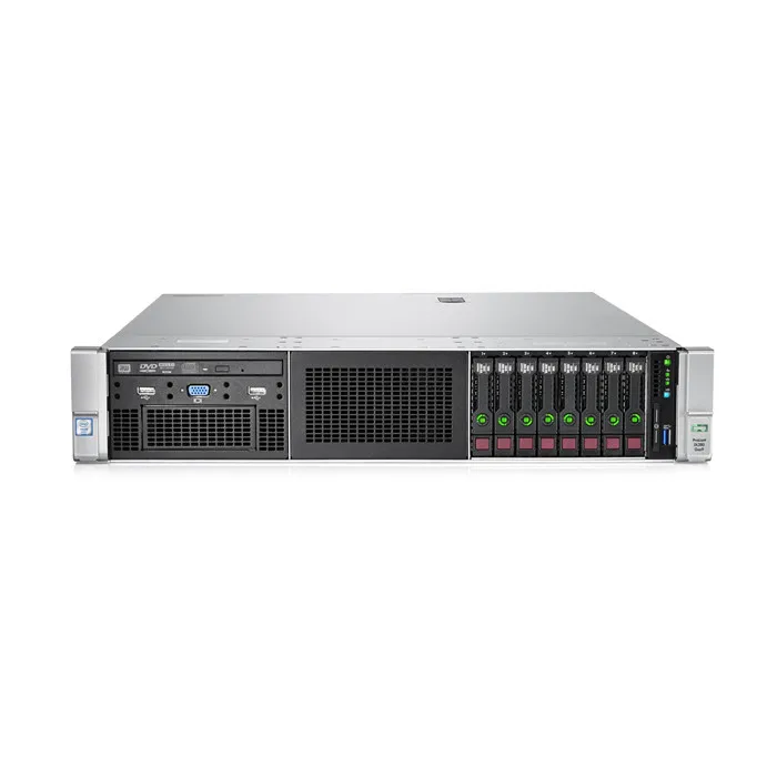 HPE ProLiant DL380 Gen9 E5-2650v4 2P 32GB-R P440ar 8SFF 2x10 ГБ 2x800 Вт перфорированный сервер 826684-B21