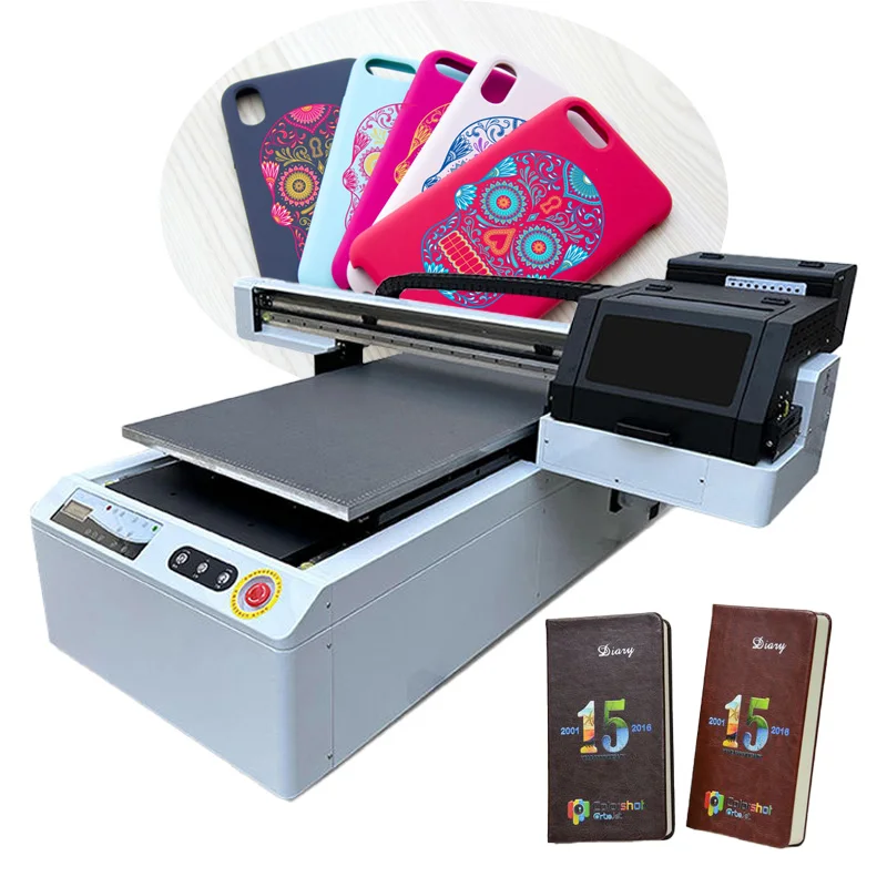 A1 UV Flatbed Printer 6090 digital inkjet printing machine for small business
