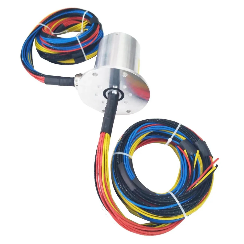 Долговечное поворотное электрическое соединительное кольцо из нержавеющей стали