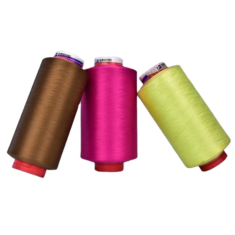 Overlocking thread polyester industrial sewing polyester dty yarn polyester thread 1600 tex