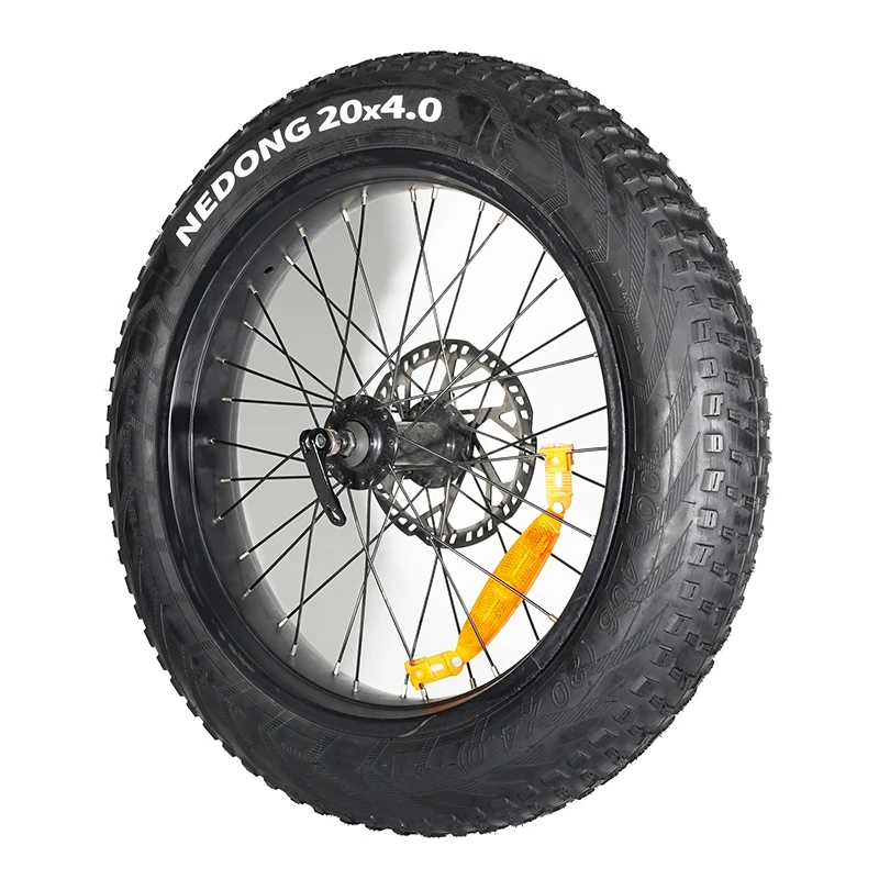 Nedong 20 inch tire anti puncture 20x4.0 no flat solid  fat tire Wear Resistant for Mountain bicycle