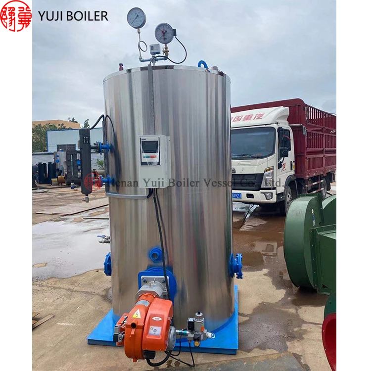 300kg 200 Kg/Hr Lpg Oil Gas Fired Steam Boiler Steam Generator With Spare Parts For Autoclave Sterilizer