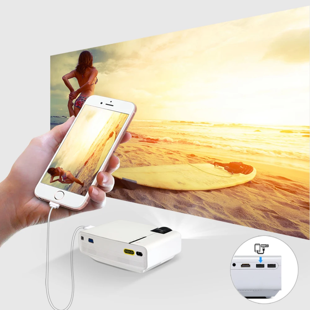
BYINTEK K1 update Best selling Mini Led Projector For Home Theater 