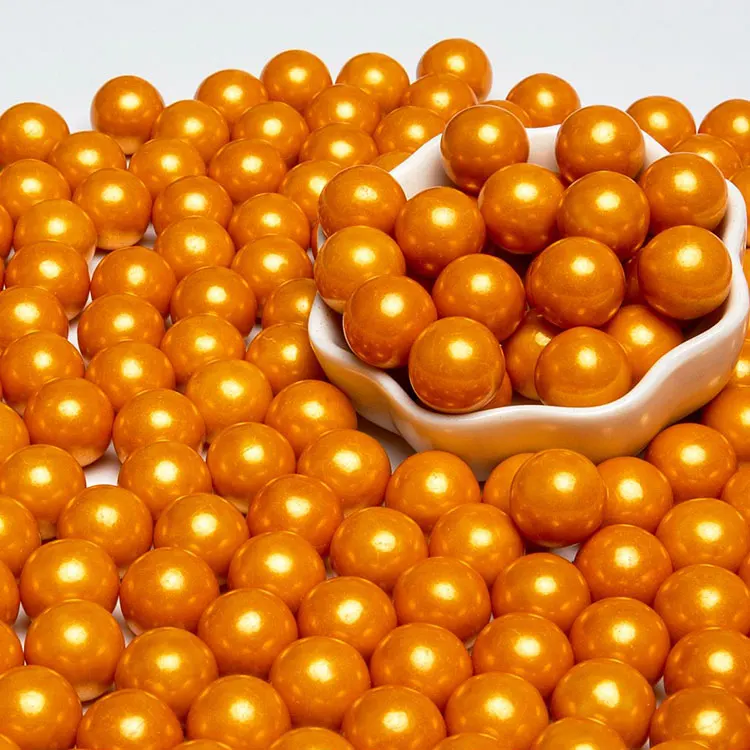 The Fine Quality Proper Price Edible Gold Shapes For Cake Sprinkles Flakes Decoration Pearl