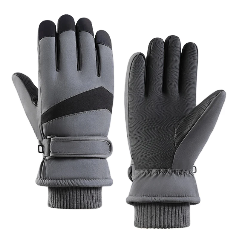 Ski Gloves Waterproof Breathable Snowboard Gloves 3M Thinsulate Insulated Warm Winter Snow Gloves Fits both Men & Women
