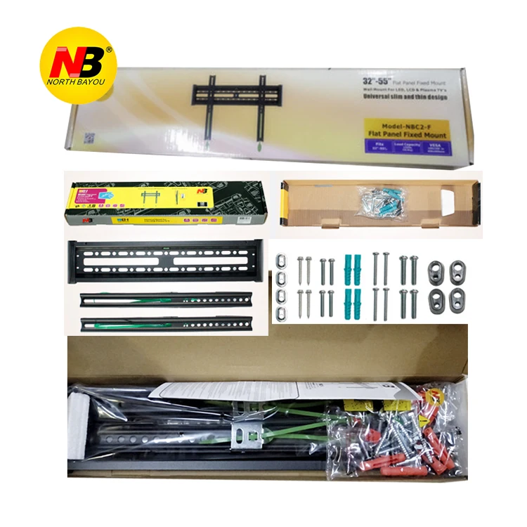  Nb c2-f 32 '-55' ТВ настенный кронштейн 75x75 100x100 до 400x400 Vesa фиксированное Крепление для