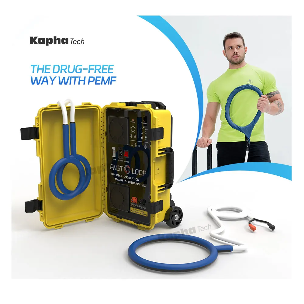 Kapha New Arrival Pemf Machine Deep Oscillation Relief Recovery Therapy High Intensity Magnetic Device