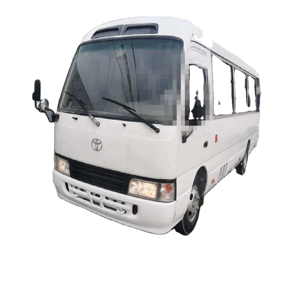 
Clean Hotselling High Function Second Hand Coaster Diesel Mini Bus 23-30 passenger White For stock 