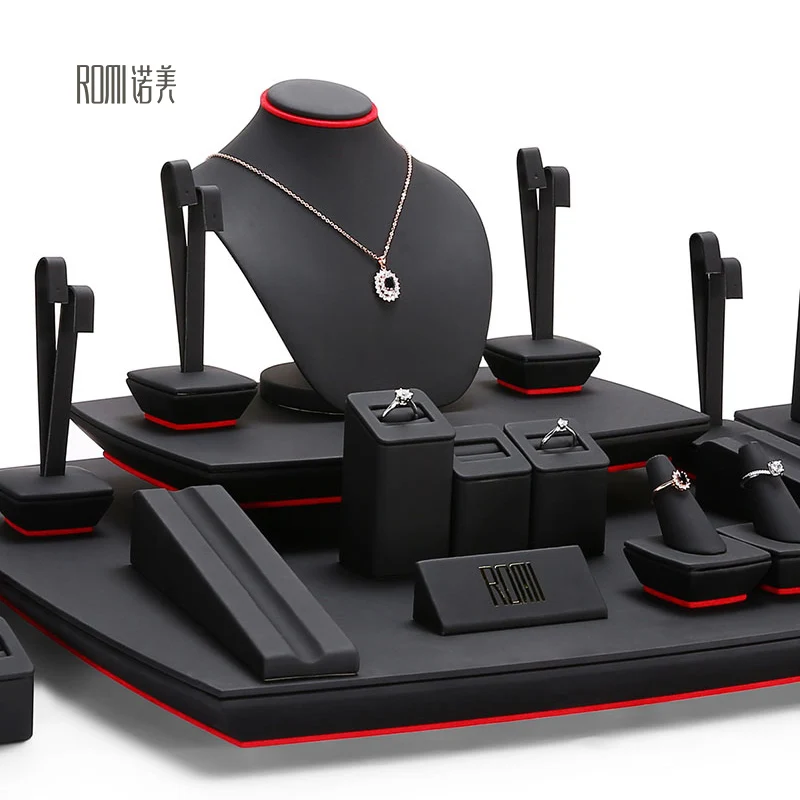 Подставка для ювелирных изделий Romi на заказ, витрина из драгоценных камней для ожерелий, сережек, колец, витрина для ювелирных изделий