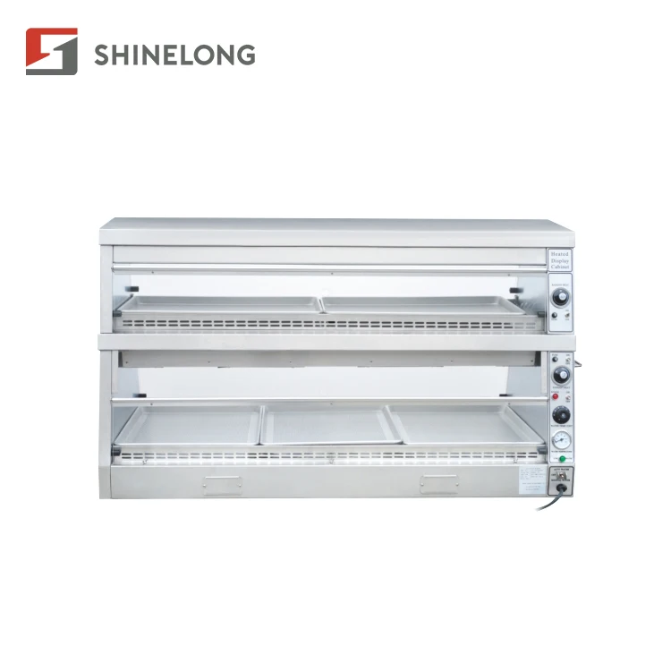 1.08/1.2m Commercial Hot Food Display Cabinet with Steam