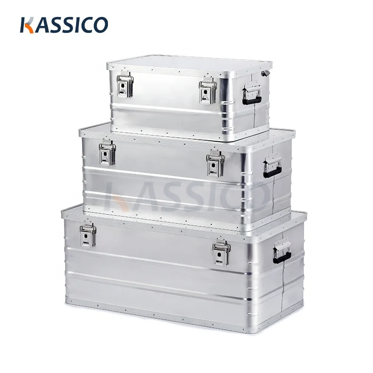 
Custom Aluminum Storage Box, Alu Box For Camping and Fishing 