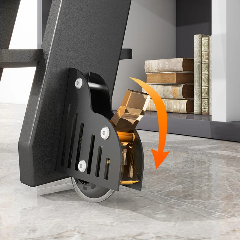 Rolling Library Ladder Kit Library Sliding Ladder Sliding Bookshelf Cabinet Library Ladder For Kitchen