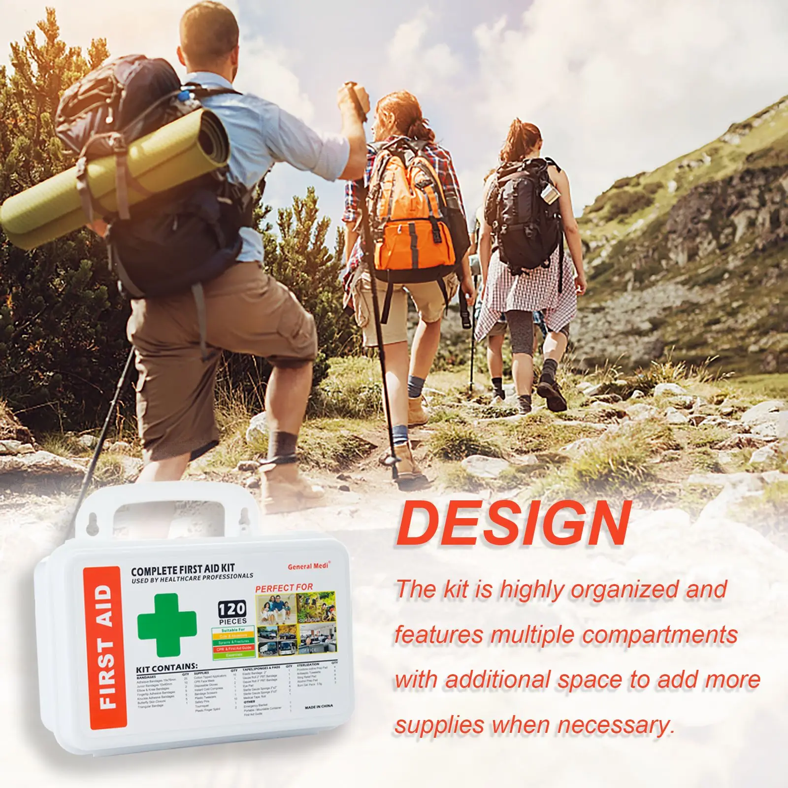 Wholesale Waterproof Portable Small Medical Products First Aid Box