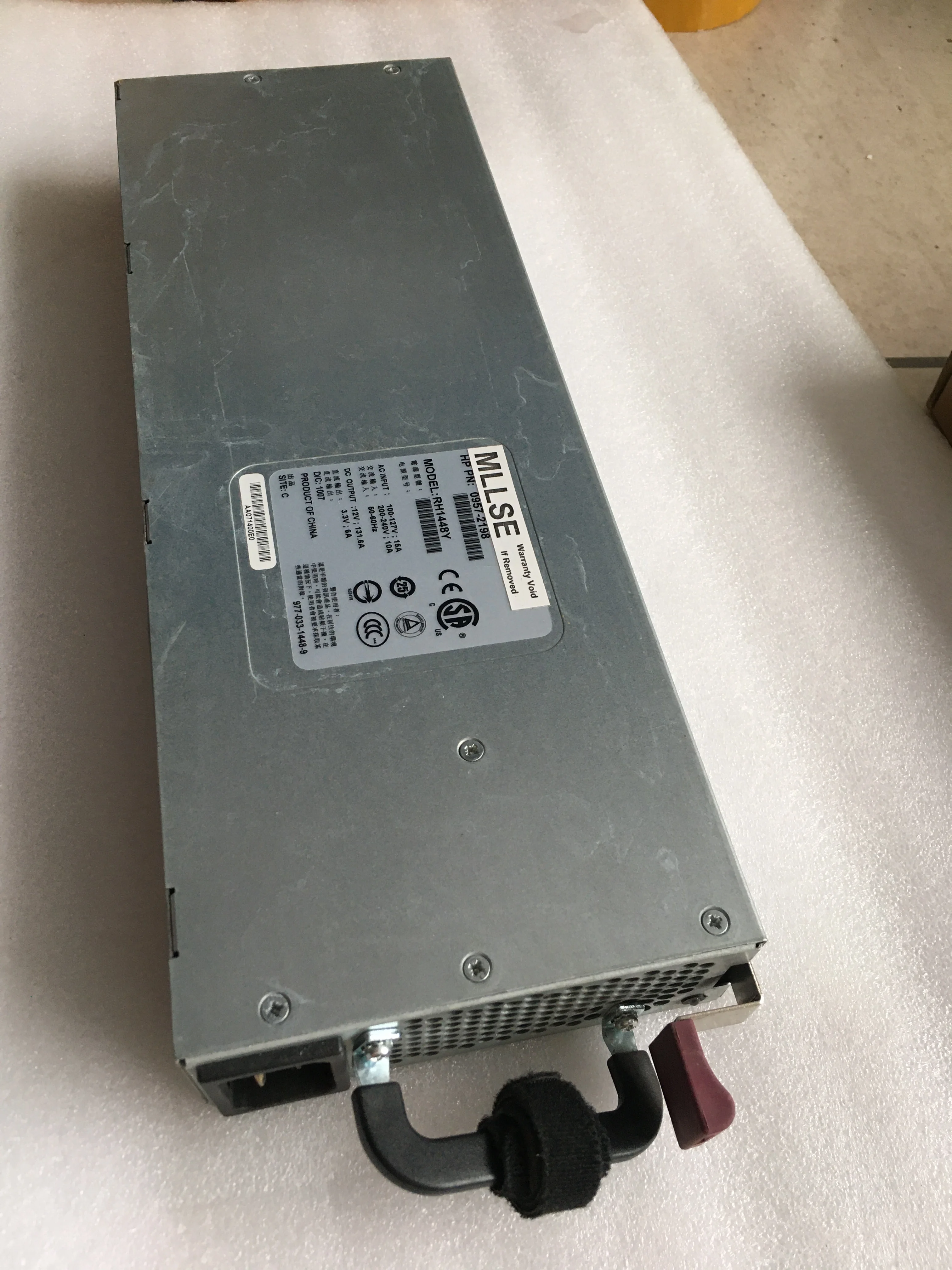  Для HP RX3600 RX6600 RX4640 блок питания 1600 Вт RH1448Y 0957-2198 0957-2320 полностью