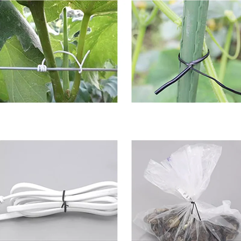 Customized Color PVC-Coated Galvanized Steel Wire for Planting for Grass Binding wires and Fabric Galvanized Wire for Garden Use