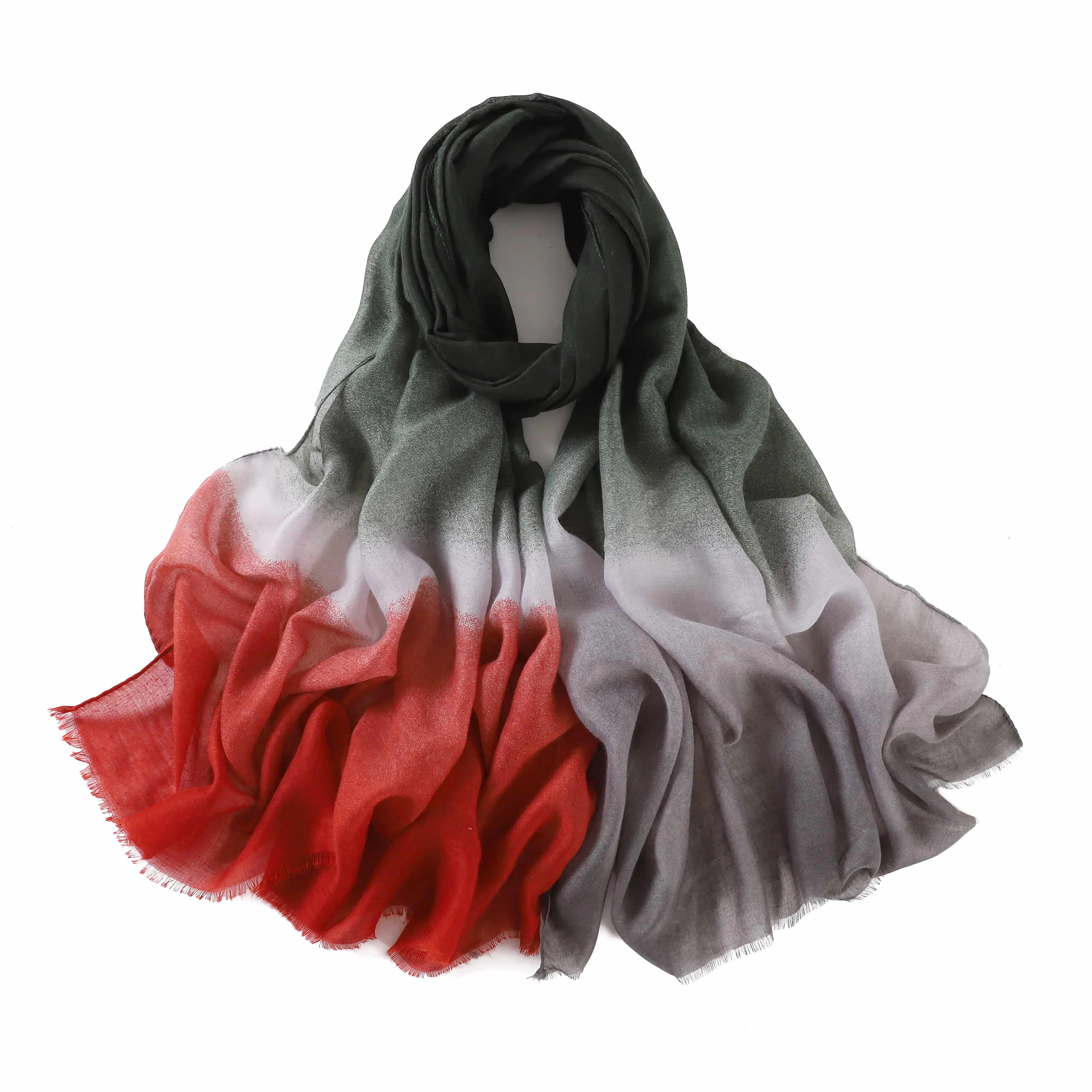 Stylish Perfect Breathable Hijab Soft Casual Outdoor Wear Lightweight Women Versatile Sun Protection Dot Stripe Cotton Scarf