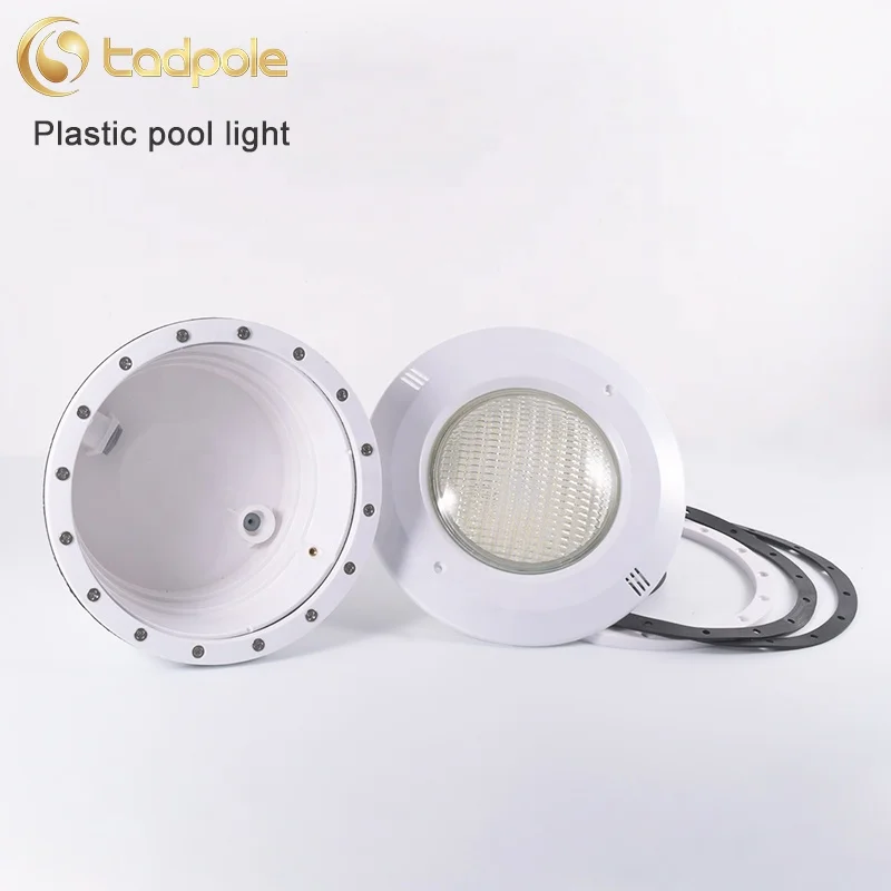 CE ROHS 12volt 24volt 18W landscape abs plastic recessed underwater light abs ip68 rating par56 housing led swimming pool light